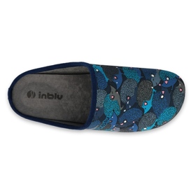 Pantofi de damă Befado 155D204 albastru marin albastru gri 3