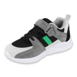 Pantofi pentru tineret Befado 516Q075 negru gri 1