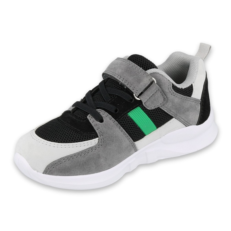 Pantofi pentru tineret Befado 516Q075 negru gri 1