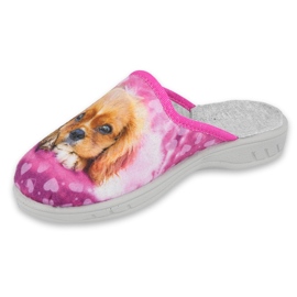 Pantofi pentru copii Befado colorate 707X418 roz 1