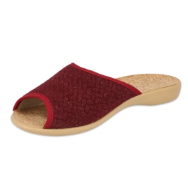 Pantofi de damă Befado pu 254D129 roșu 2