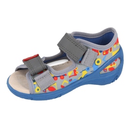 Încălțăminte pentru copii Befado pu 065P162 albastru gri multicolor 2