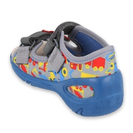 Încălțăminte pentru copii Befado pu 065P162 albastru gri multicolor 1