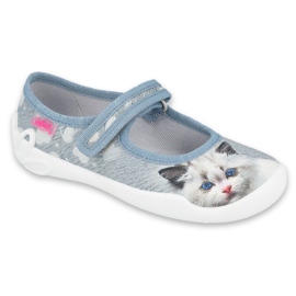Încălțăminte pentru copii Befado 114Y439 albastru gri multicolor 1