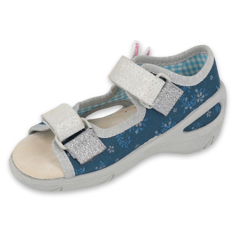 Pantofi pentru copii Befado pu 065P154 albastru marin albastru gri multicolor 1
