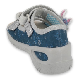 Pantofi pentru copii Befado pu 065P154 albastru marin albastru gri multicolor 2