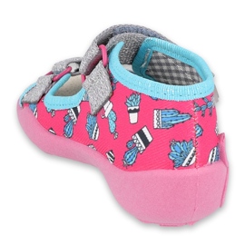 Pantofi pentru copii Befado galbeni 342P026 albastru roz argint 2
