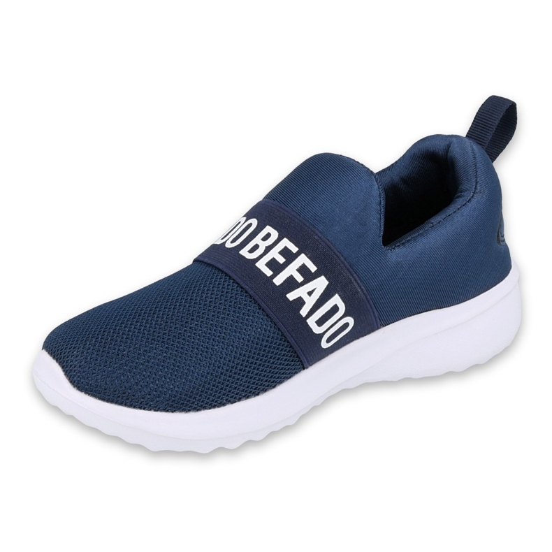 Pantofi pentru tineret Befado 516Q082 albastru marin albastru 1
