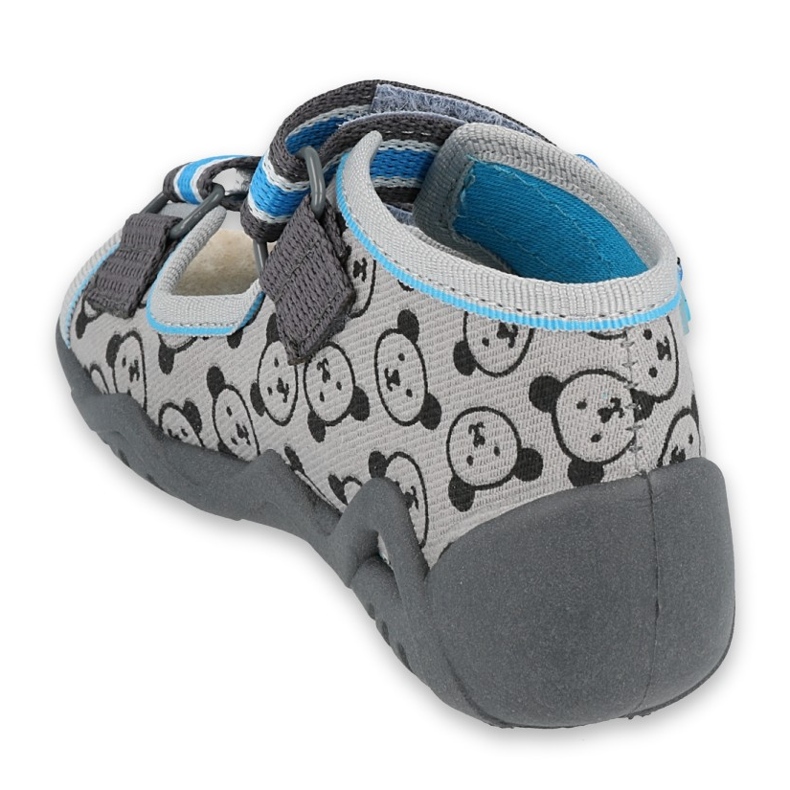 Pantofi pentru copii Befado galbeni 350P017 negru albastru gri 2