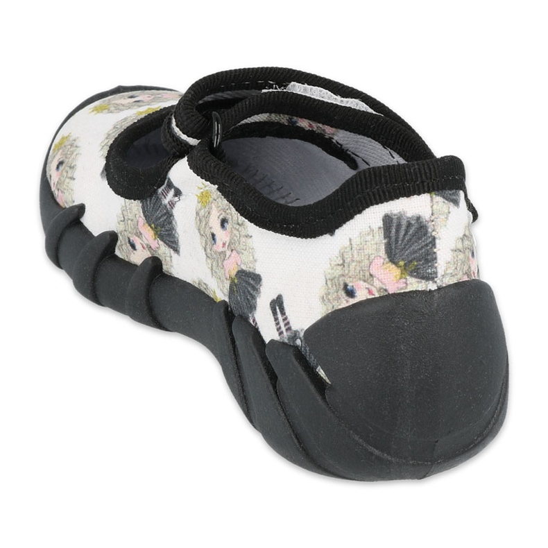 Încălțăminte rapidă prințesă Befado 109P228 negru ecru 2