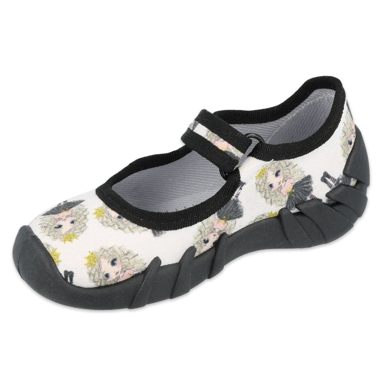 Încălțăminte rapidă prințesă Befado 109P228 negru ecru 1