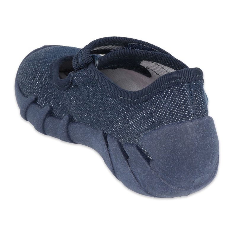 Încălțăminte bleumarin rapid pentru copii Befado 109P226 albastru marin argint 2