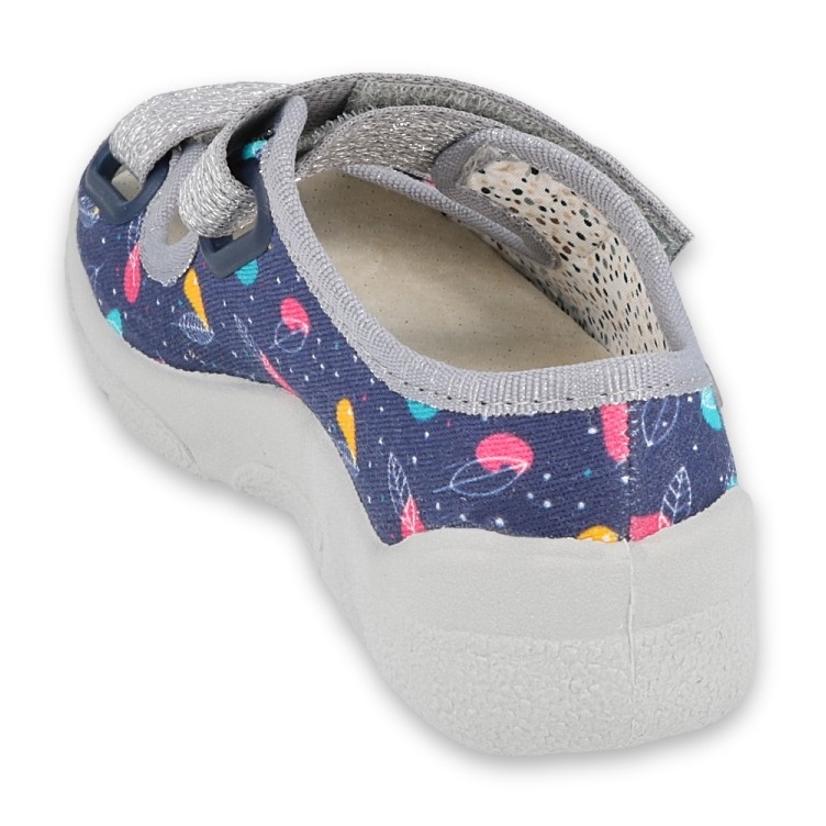 Încălțăminte pentru copii Befado 869X144 albastru marin roz gri 2