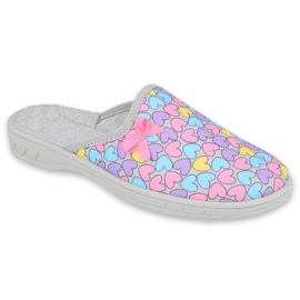 Pantofi pentru copii Befado colorate 707Y410 violet albastru roz multicolor 2