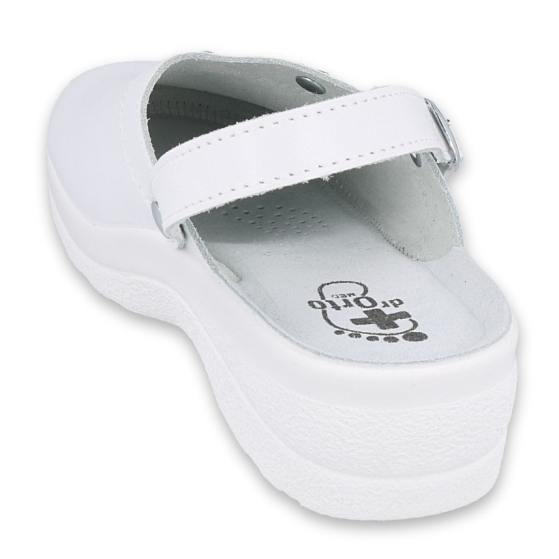 Papuci de damă Befado 157D001 alb 2