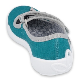 Încălțăminte pentru copii Befado 114X434 gri verde 2