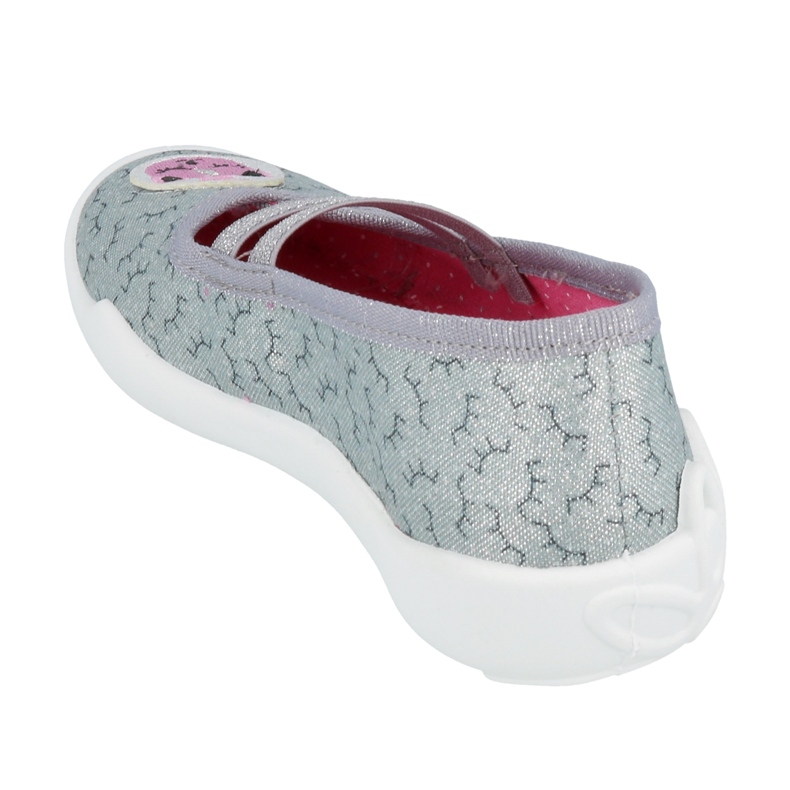 Încălțăminte pentru copii Befado 116X278 roz gri 2