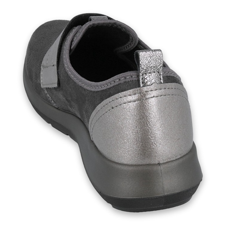 BEFADO pentru femei pantofi Velcro 156d003 negru gri 2