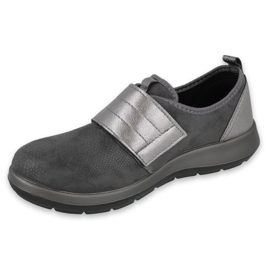 BEFADO pentru femei pantofi Velcro 156d003 negru gri 1