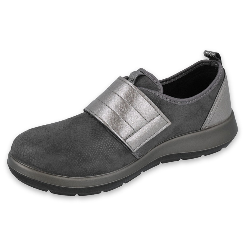 BEFADO pentru femei pantofi Velcro 156d003 negru gri 1