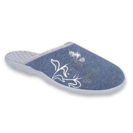 Pantofi pentru femei Befado colorate 235D169 albastru gri 1