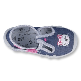 Încălțăminte pentru copii Befado 110P361 albastru marin roz multicolor 1