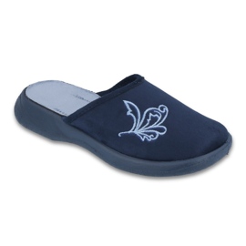 Pantofi de damă Befado pu 019D095 albastru marin 1