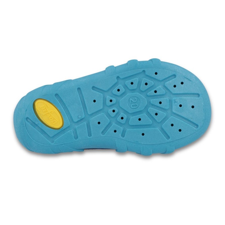 Pantofi pentru copii Befado gri 110P342 albastru albastru marin 1