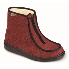 Pantofi dama Befado pu 996D005 Burgundy roșu 1 Pantofi dama Befado pu 996D005 Burgundy roșu 1