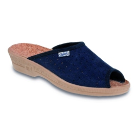 Pantofi dama Befado pu 581D186 albastru marin 1