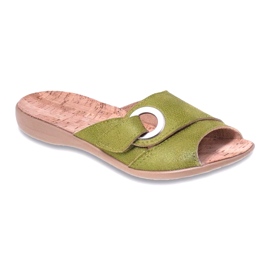 Pantofi de damă Befado pu 265D008 verde 1