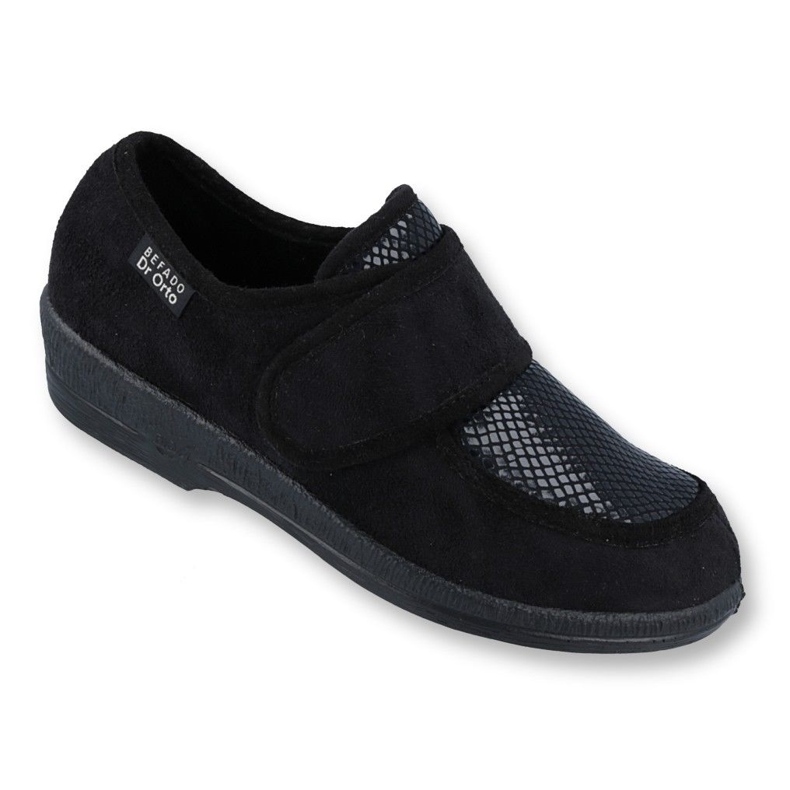 Dr.orto Befado pentru femei Pantofi Velcro Pu 984D012 Negru 1