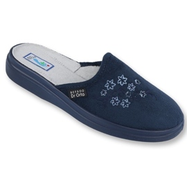 Dr.orto befado papuci pentru femei PU 132D012 Navy Blue albastru 1