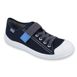 Adidași pentru copii Befado cu Velcro 251Q047 Navy Blue albastru 1