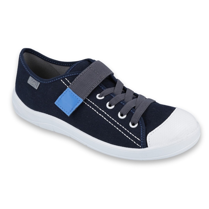 Adidași pentru copii Befado cu Velcro 251Q047 Navy Blue albastru 1