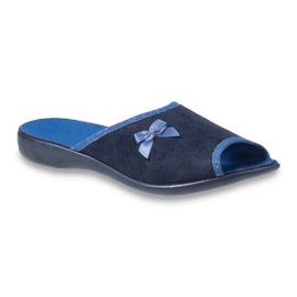 Pantofi de damă Befado pu 254D083 albastru marin 1