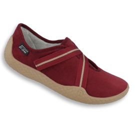 Pantofi pentru femei Befado PU-Young 434D016 Red roșu 1