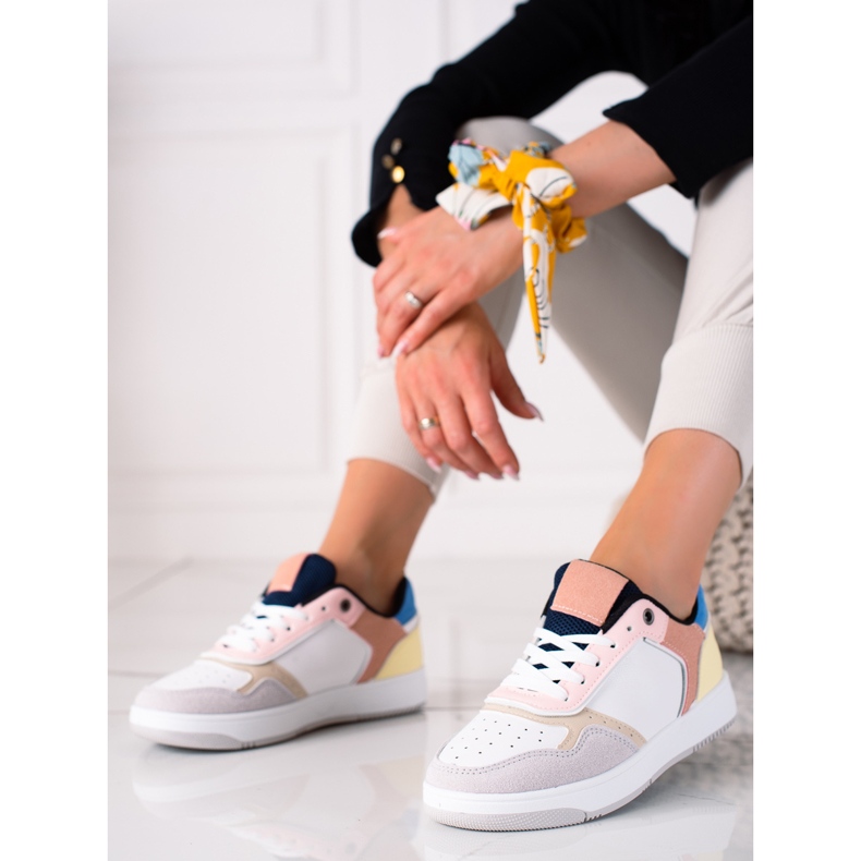 SHELOVET Tenisi de dama colorati multicolor 1 SHELOVET Tenisi de dama colorati multicolor 1