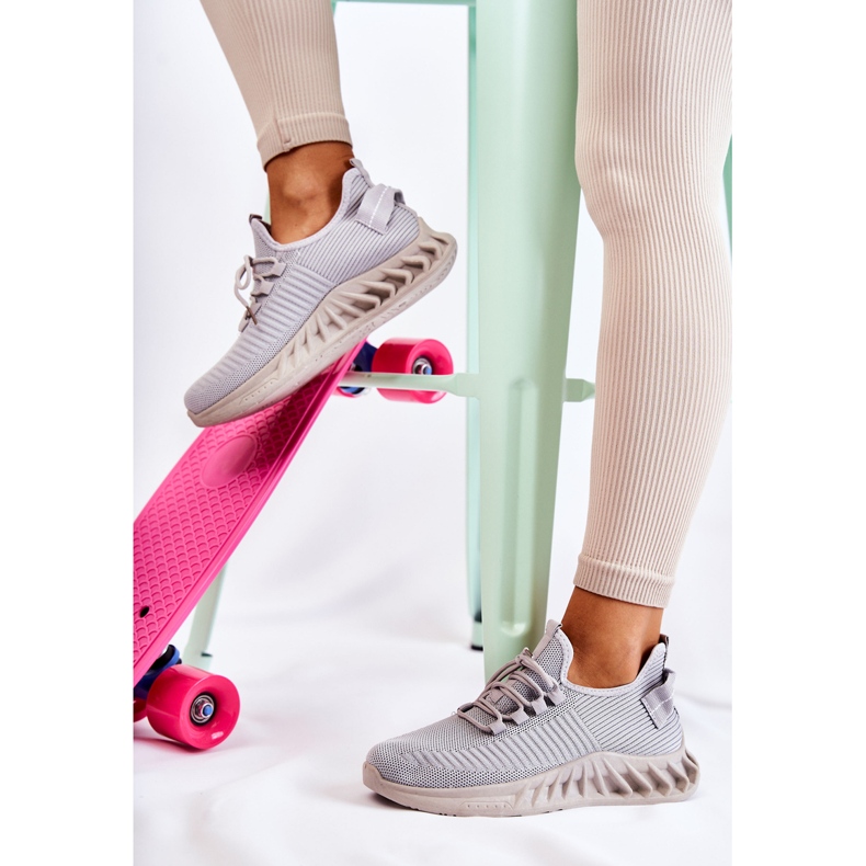 FM1 Pantofi sport de damă, gri Lenney 1