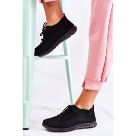 FM1 Pantofi sport negri Sequro Slip On de damă negru 2 FM1 Pantofi sport negri Sequro Slip On de damă negru 2