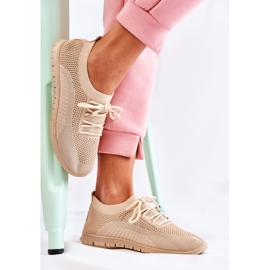 FM1 Pantofi sport bej Sequro pentru damă 2 FM1 Pantofi sport bej Sequro pentru damă 2