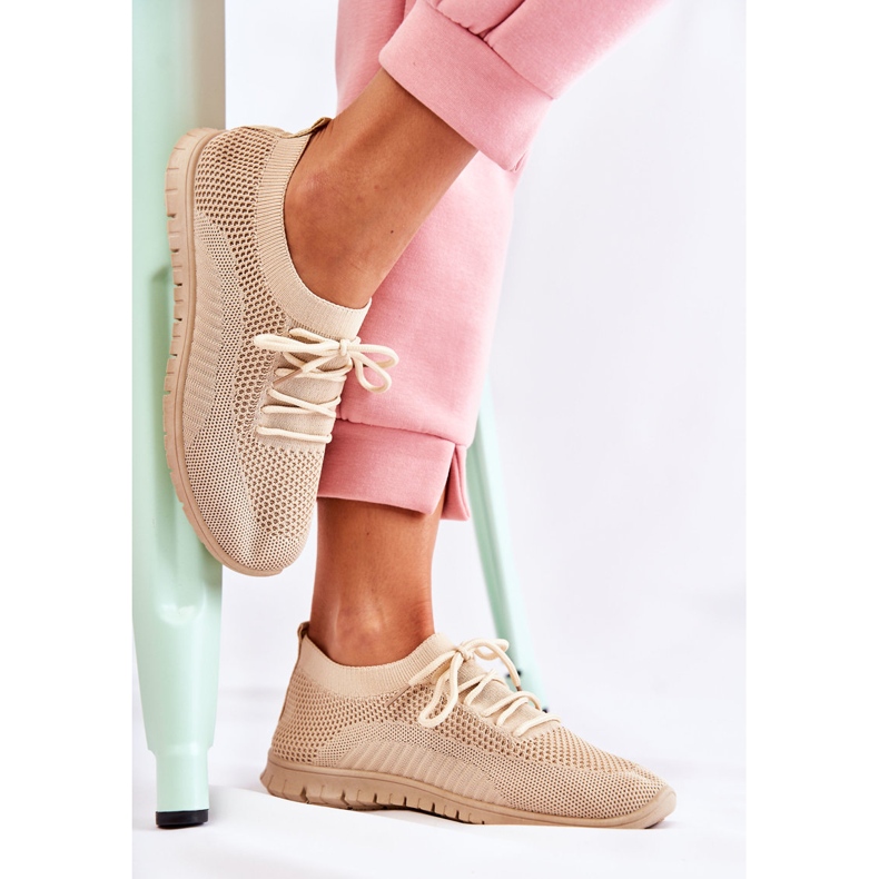 FM1 Pantofi sport bej Sequro pentru damă 2 FM1 Pantofi sport bej Sequro pentru damă 2