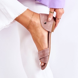 Sandale din piele intoarsa Maciejka 03615-02 Maro 1 Sandale din piele intoarsa Maciejka 03615-02 Maro 1