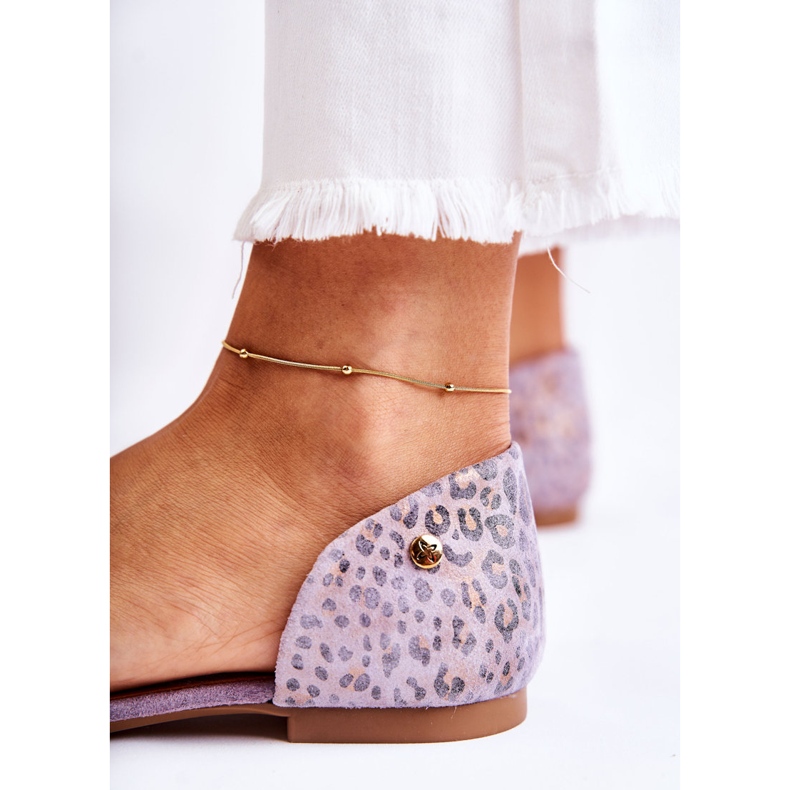 Sandale din piele intoarsa Maciejka 03615-05 Violet 2