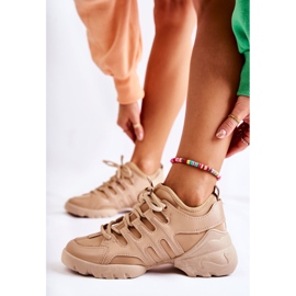 PG2 Pantofi sport de damă pantofi Azella bej 1 PG2 Pantofi sport de damă pantofi Azella bej 1