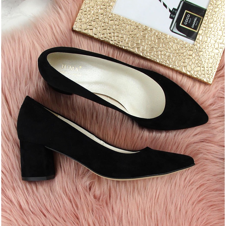 Pompe pe post negru Juma piele intoarsa 2