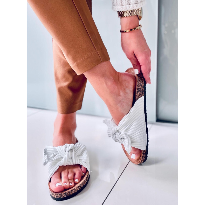 Papuci de plută Moss White alb 1