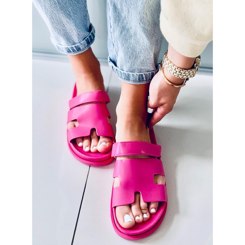 Papuci de damă Tawny Peach roz 2