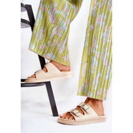 PJ1 Slip-on-uri de damă clasice bej Weston 4