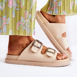 PJ1 Slip-on-uri de damă clasice bej Weston 5